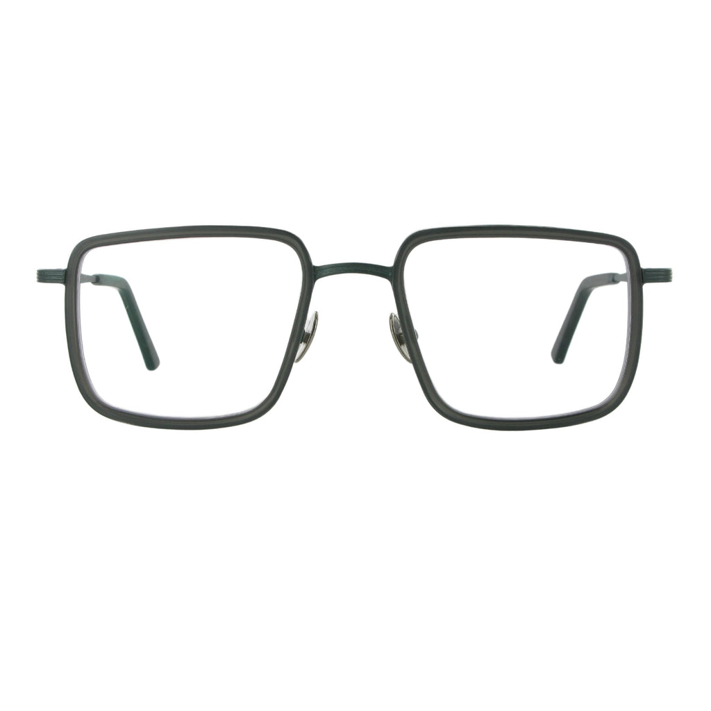 FUNK-SCHUSTER : Anubis -cgy dark green matt with grey acetate rim
