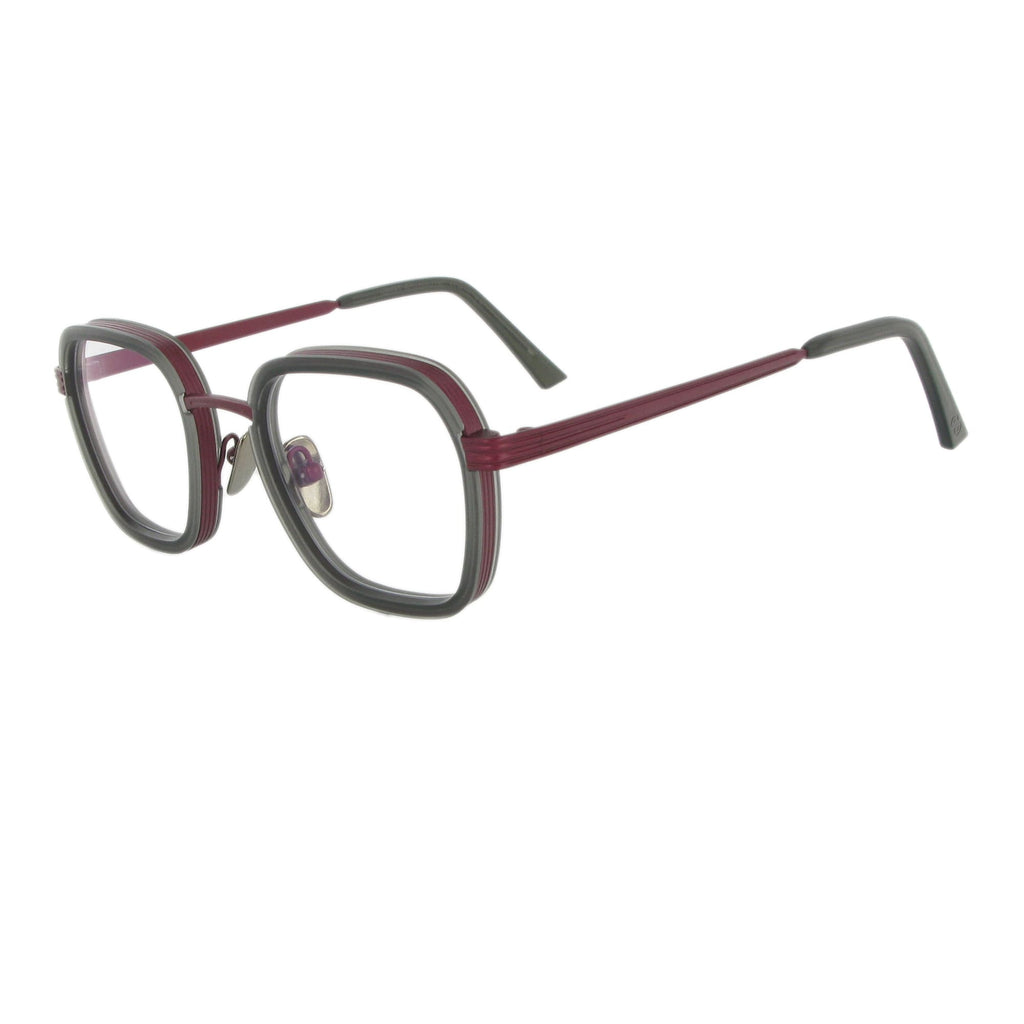 Funk-Schuster Keket RIM cgy red matt crystal grey acetate rim