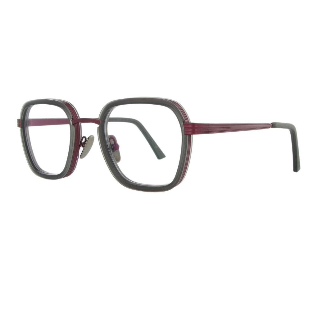 Funk-Schuster Keket RIM cgy red matt crystal grey acetate rim