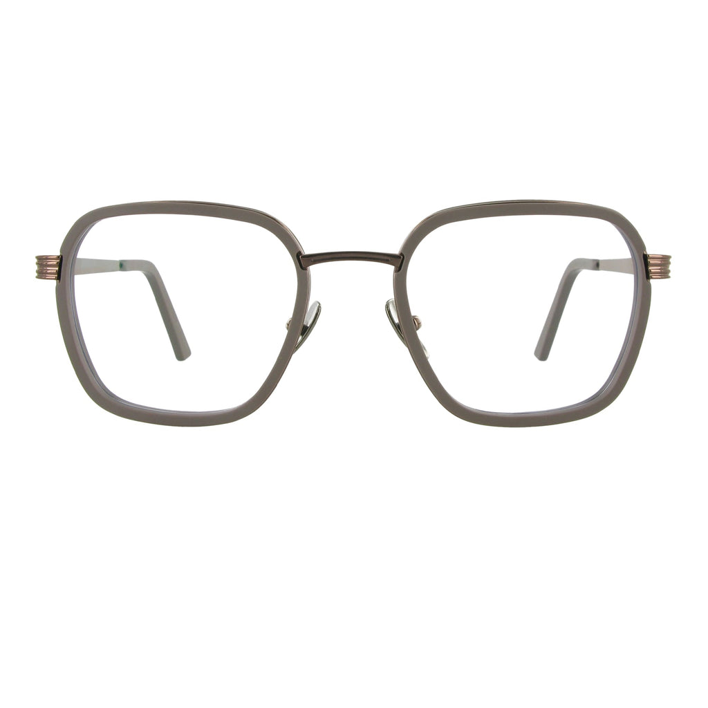 Funk-Schuster Kek acetate rim titanium ggr Grey matt crystal grey
