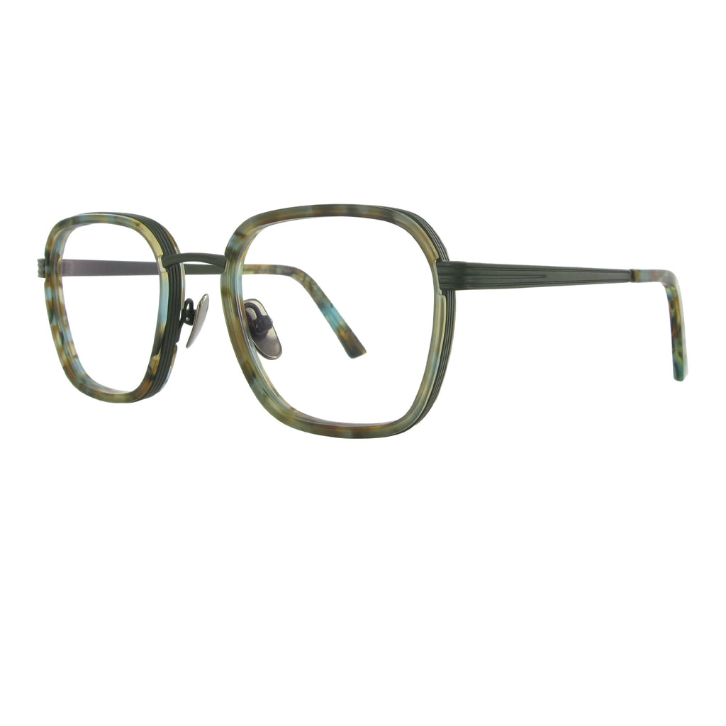 Funk-Schuster KEK titanium acetate rim hvt olive havanna-tuerkis